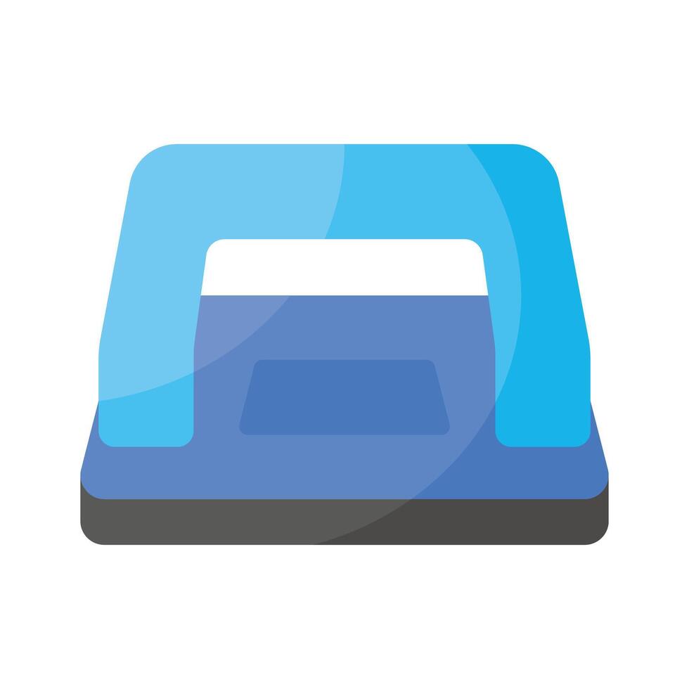 A creative hole punch icon, perfect for indicating document organization or office supplies vector
