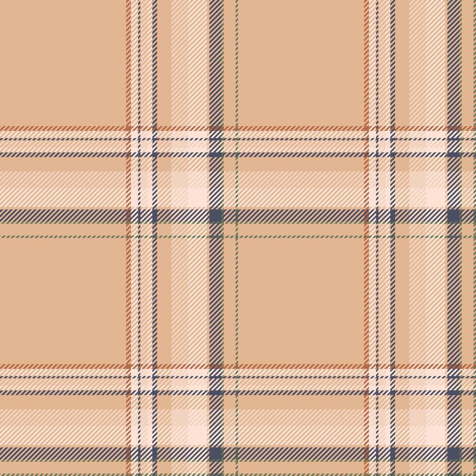 Plaid seamless pattern. Check fabric texture. textile print. vector