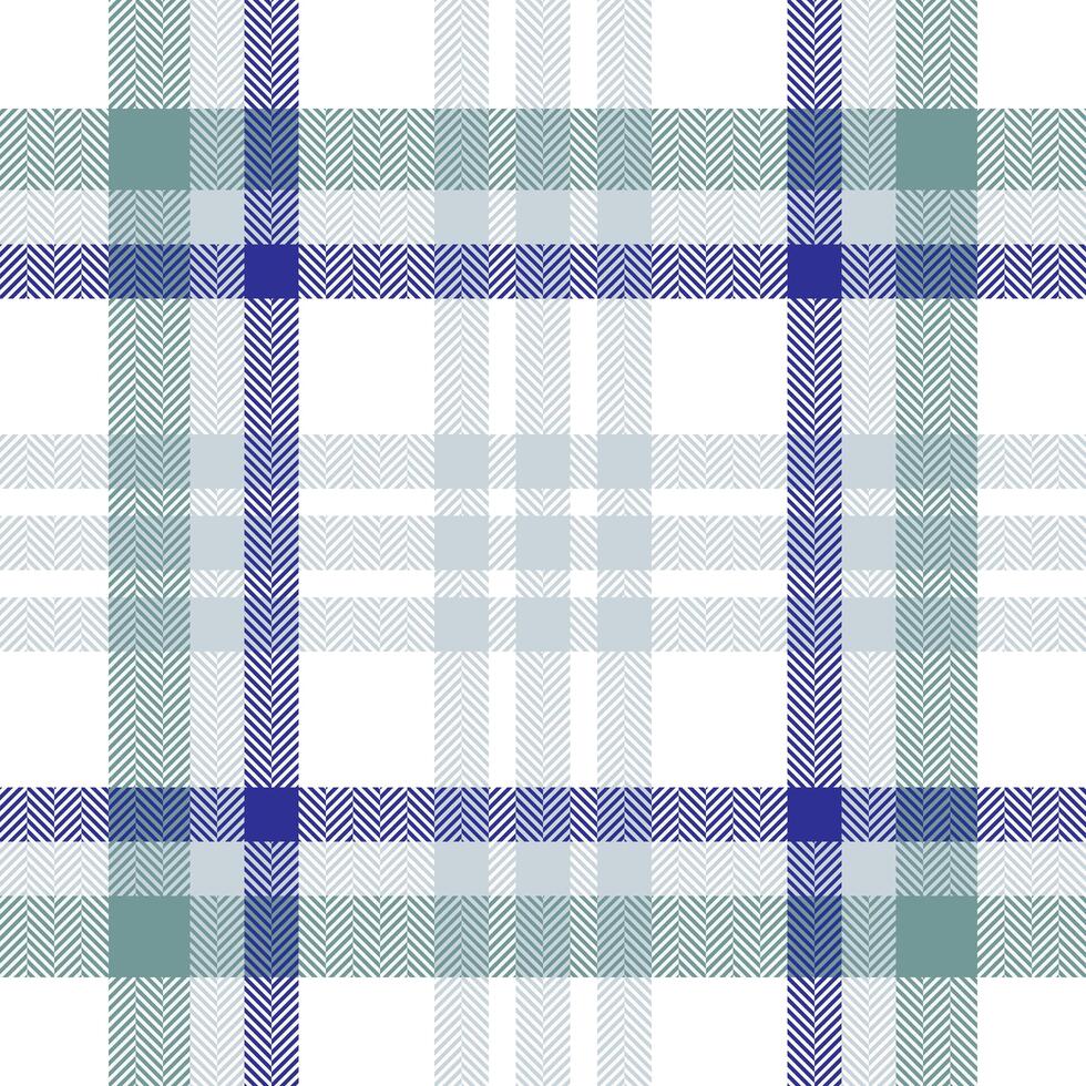 Plaid check pattern. Seamless fabric texture. Tartan textile print. vector