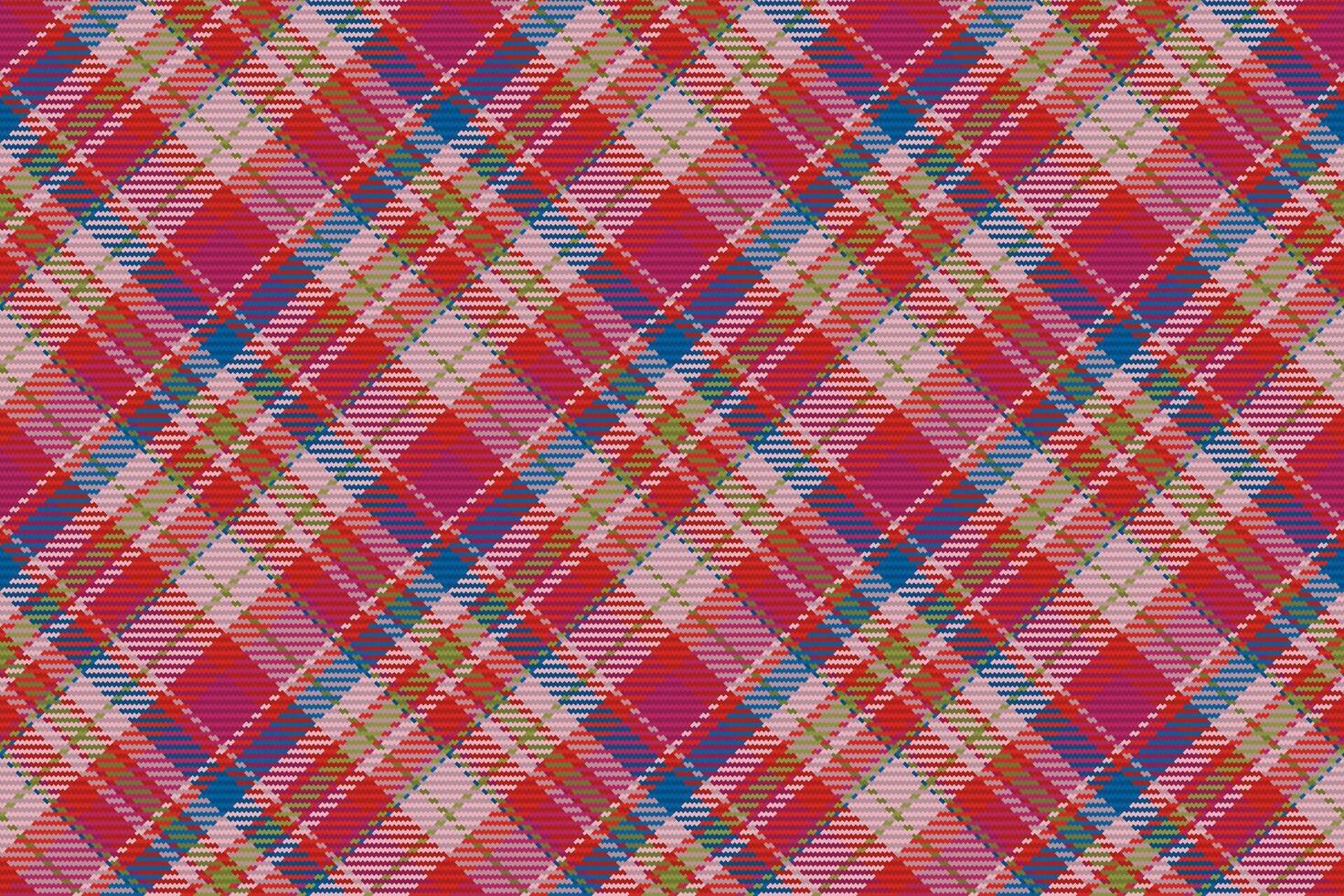 Seamless pattern of scottish tartan plaid. Repeatable background with check fabric texture. backdrop striped textile print. vector