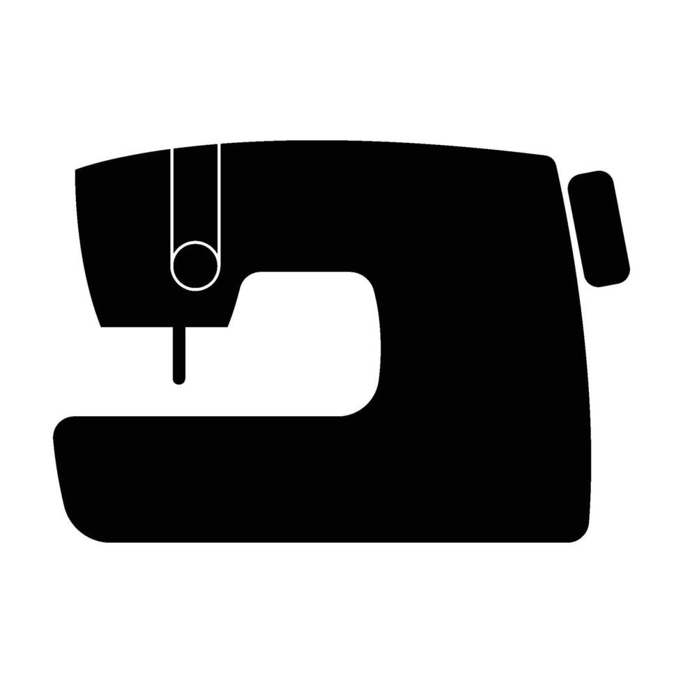 sewing machine icon vector