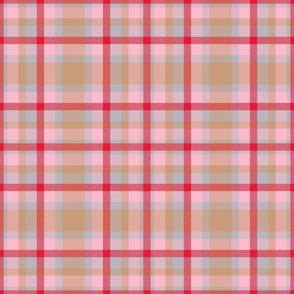 Plaid seamless pattern. Check fabric texture. textile print. vector