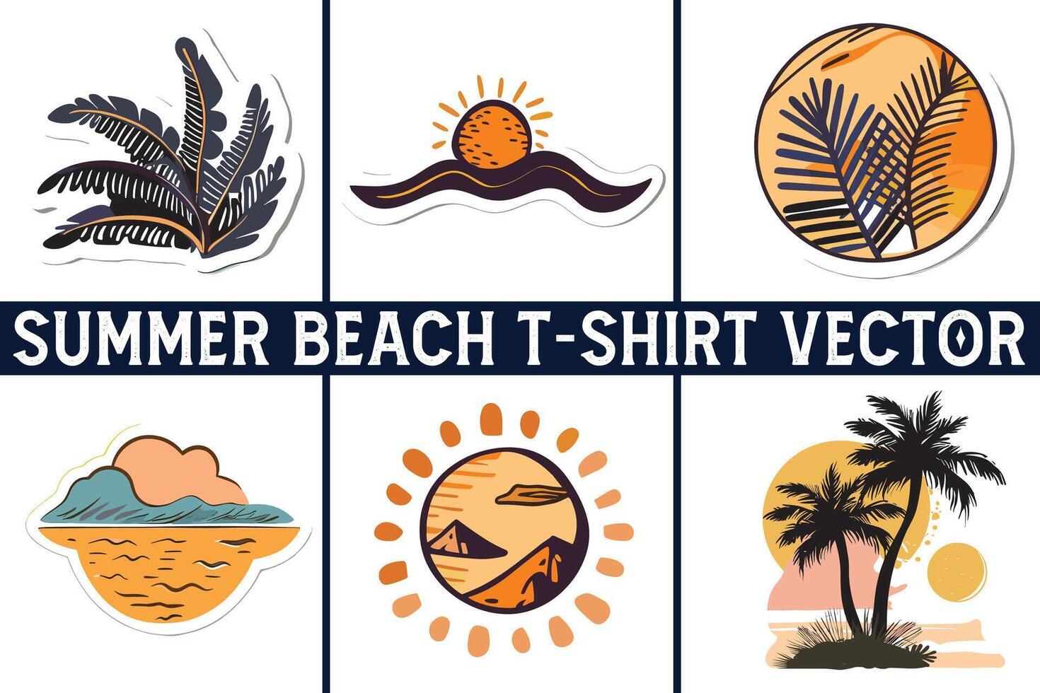 Summer beach t shirt , Summer slogan with beach illustration, Summer, Aloha surf typography for t-shirt print , beach print vector