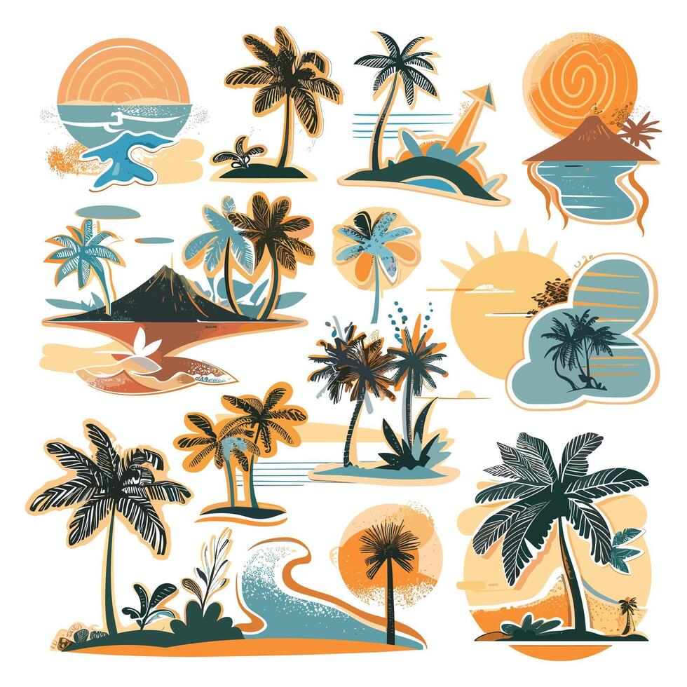 Summer beach t shirt , Summer slogan with beach illustration, Summer, Aloha surf typography for t-shirt print , beach print vector