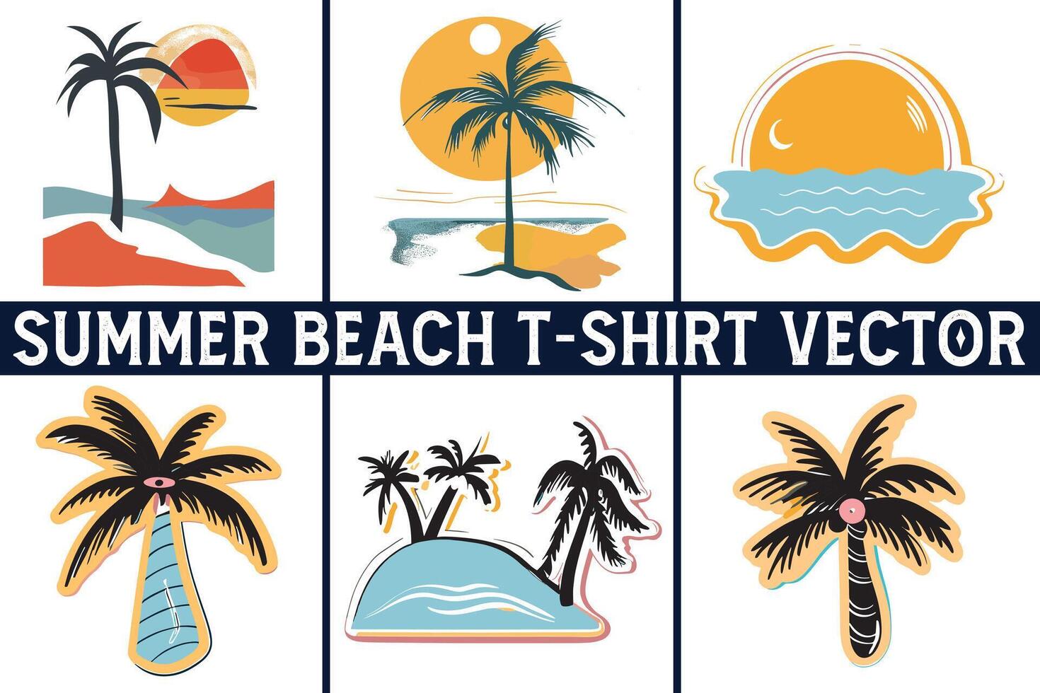 Summer beach t shirt , Summer slogan with beach illustration, Summer, Aloha surf typography for t-shirt print , beach print vector
