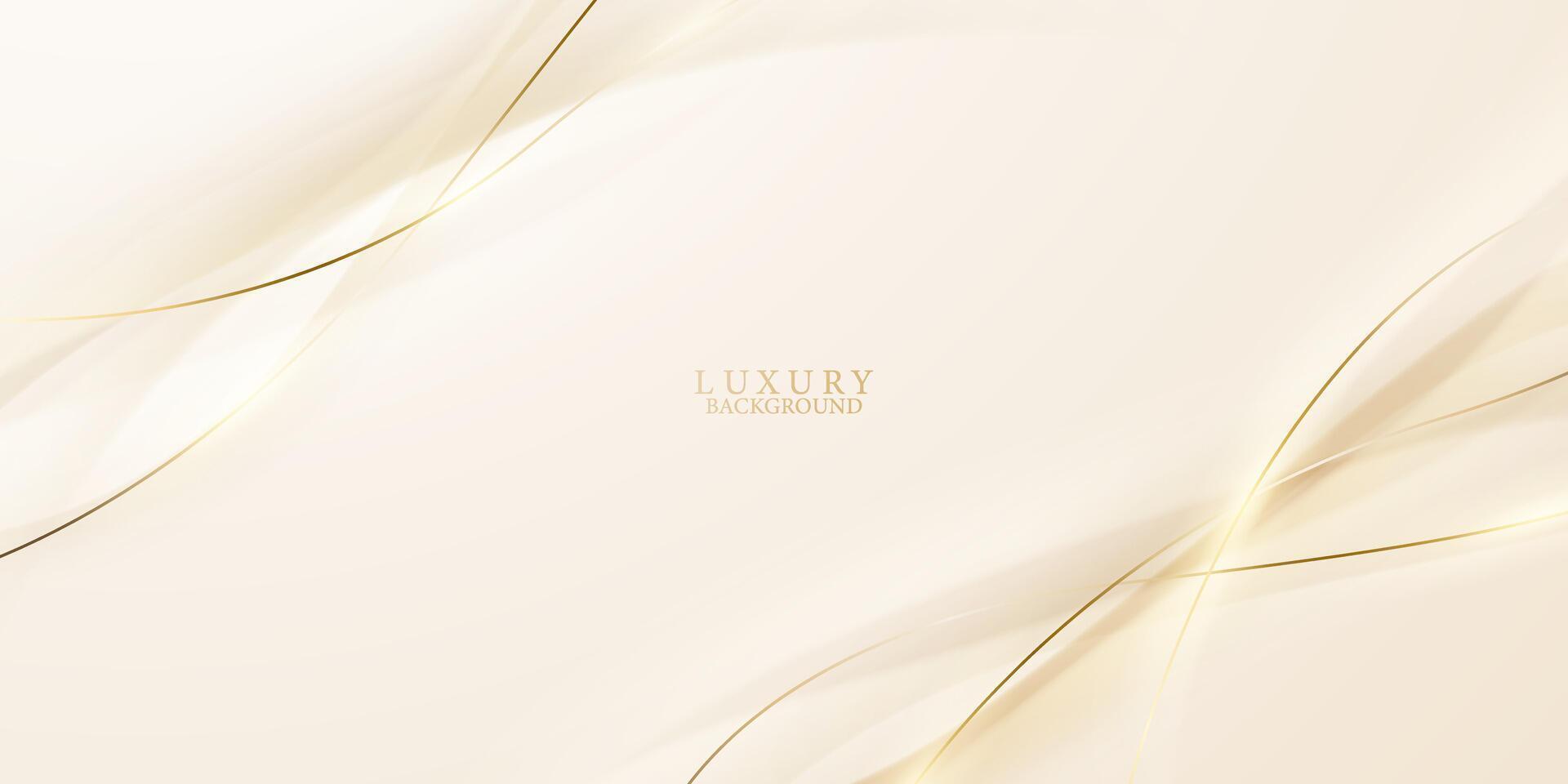 golden abstract background with luxury illustration vector
