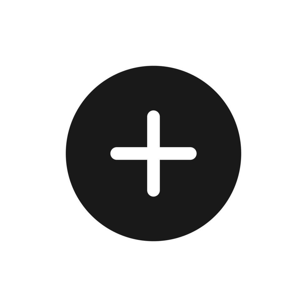 Add new icon button.Create icon symbol. illustration vector