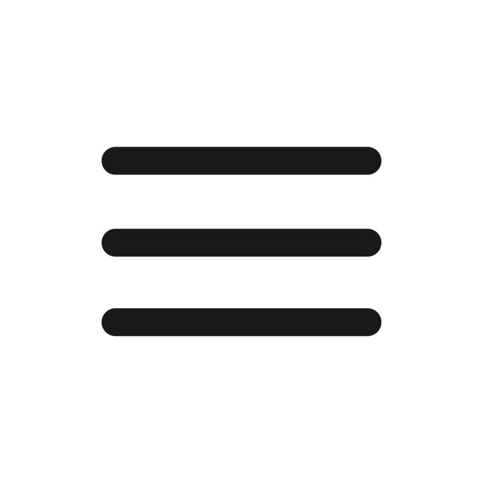 Hamburger website navigation menu. Hamburger menu icons. vector