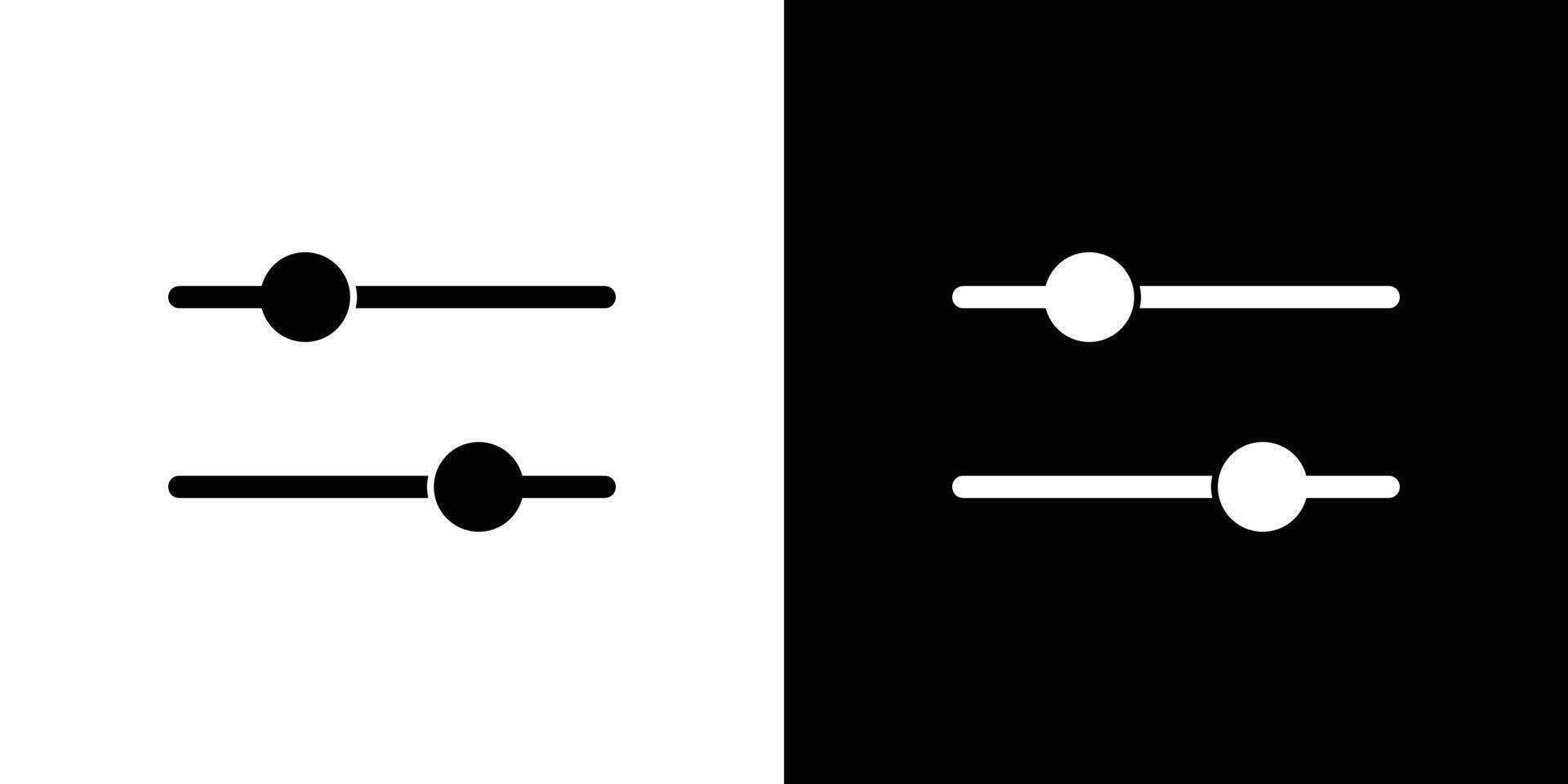 Filter icon black and white icon . vector