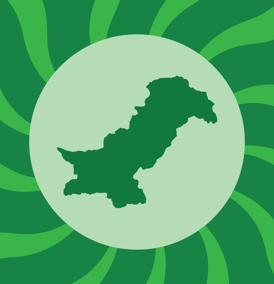 The design for the independence day Pakistan on 14 of august vector