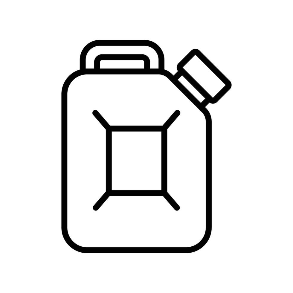 jerrycan icon design template simple and clean vector