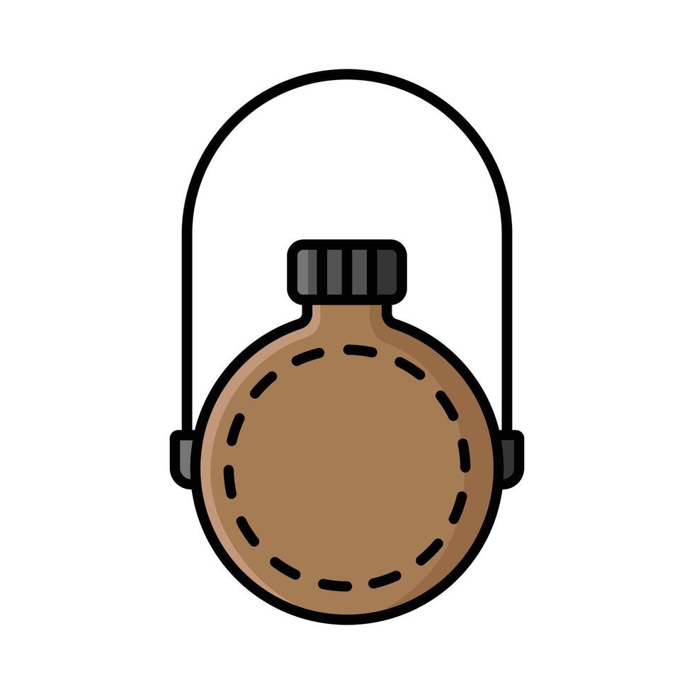water canteen icon design template simple and clean vector