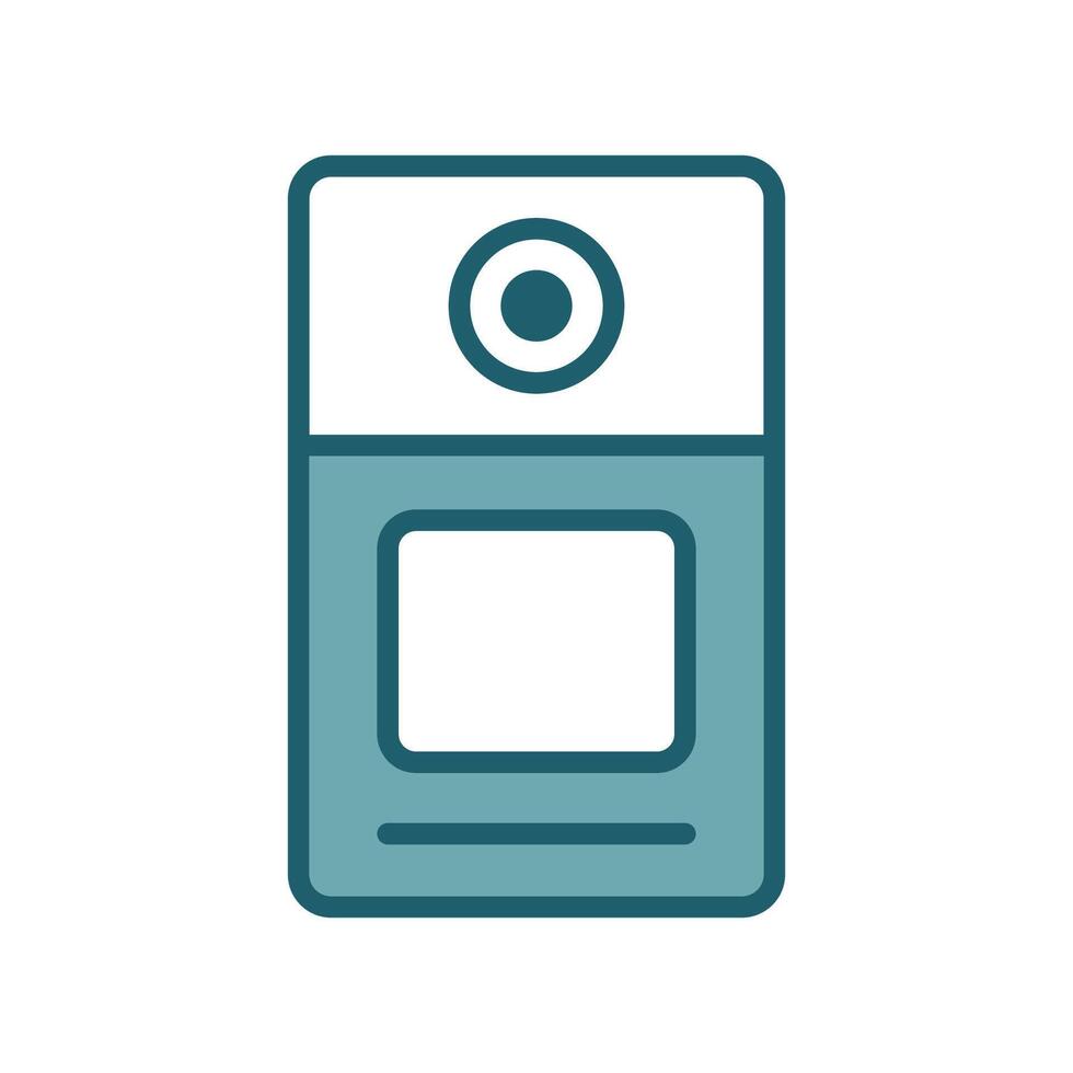 door bell icon design template simple and clean vector