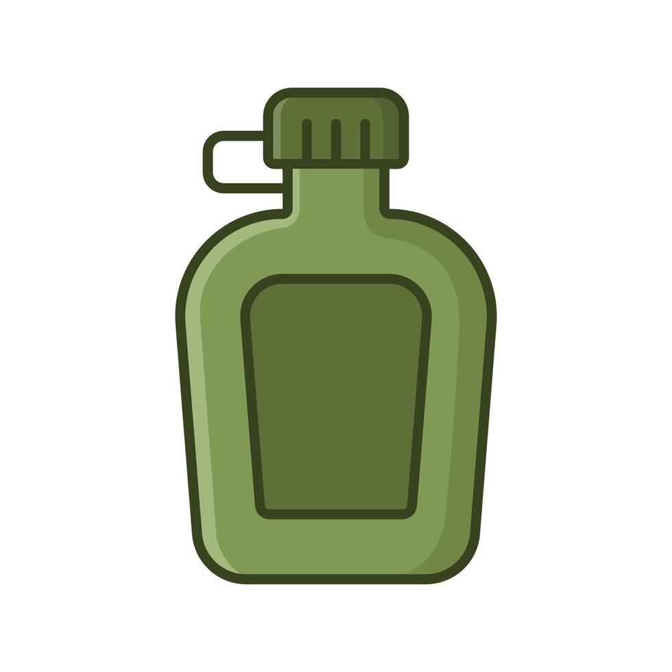 water canteen icon design template simple and clean vector