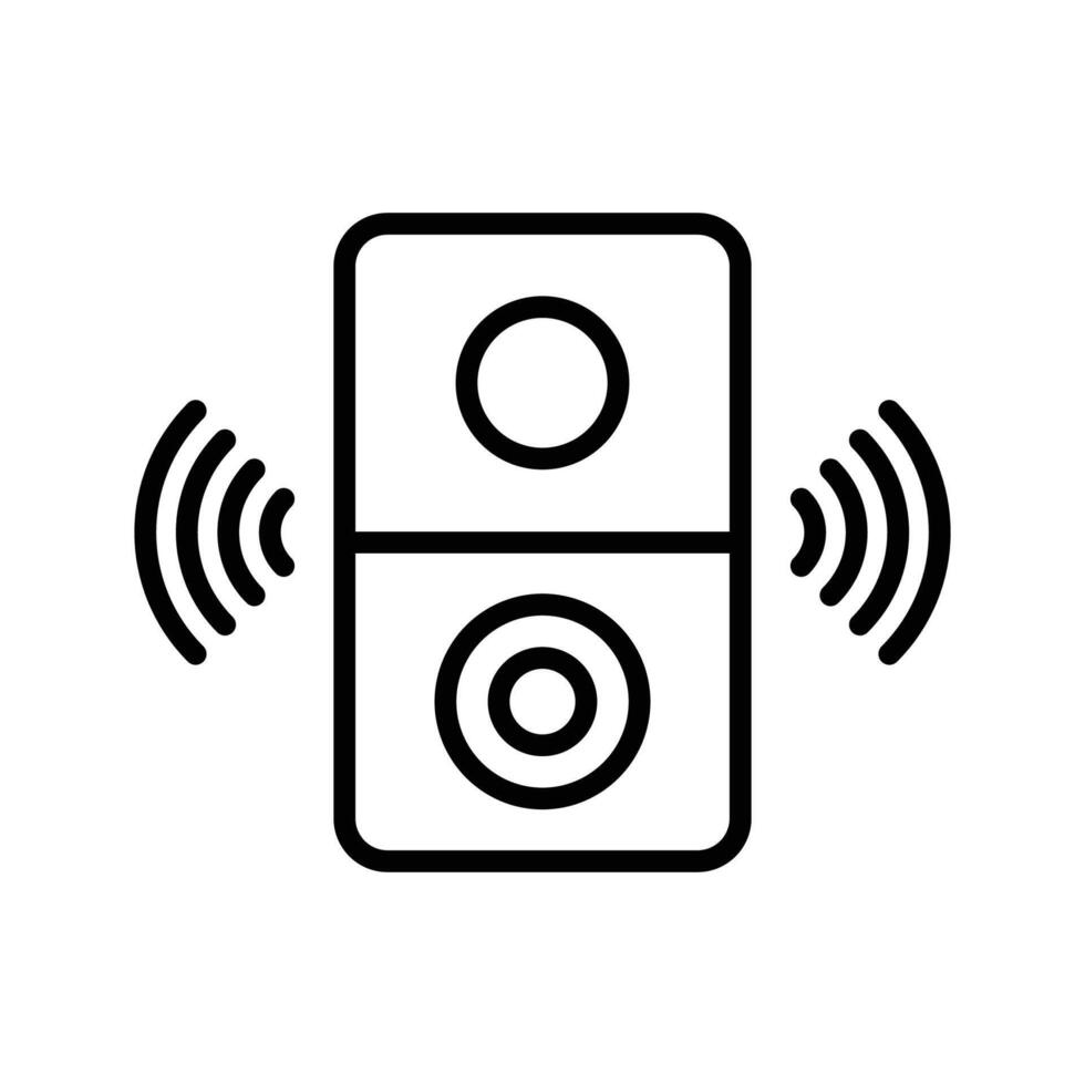 door bell icon design template simple and clean vector