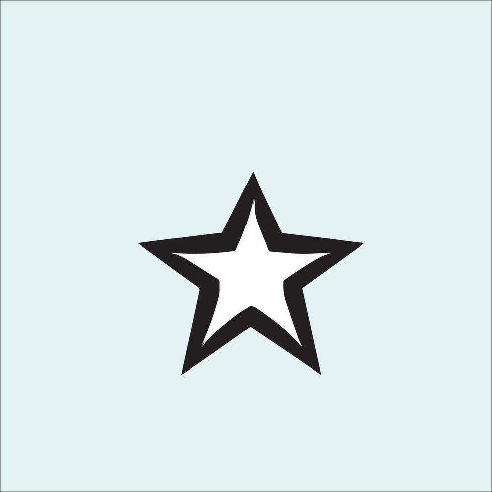 Star icon illustrator vector