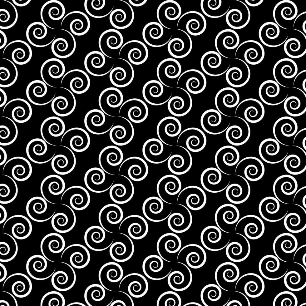 Monochrome Abstract Dynamic Pattern Background vector