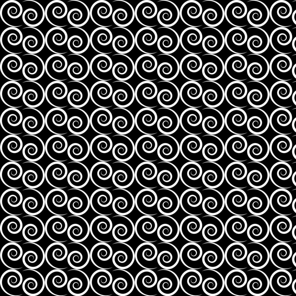 Monochrome Abstract Dynamic Pattern Background vector