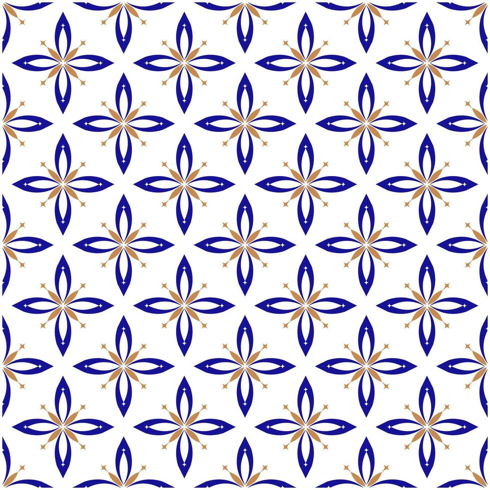 Ceramic tile and porcelain seamless pattern design vector