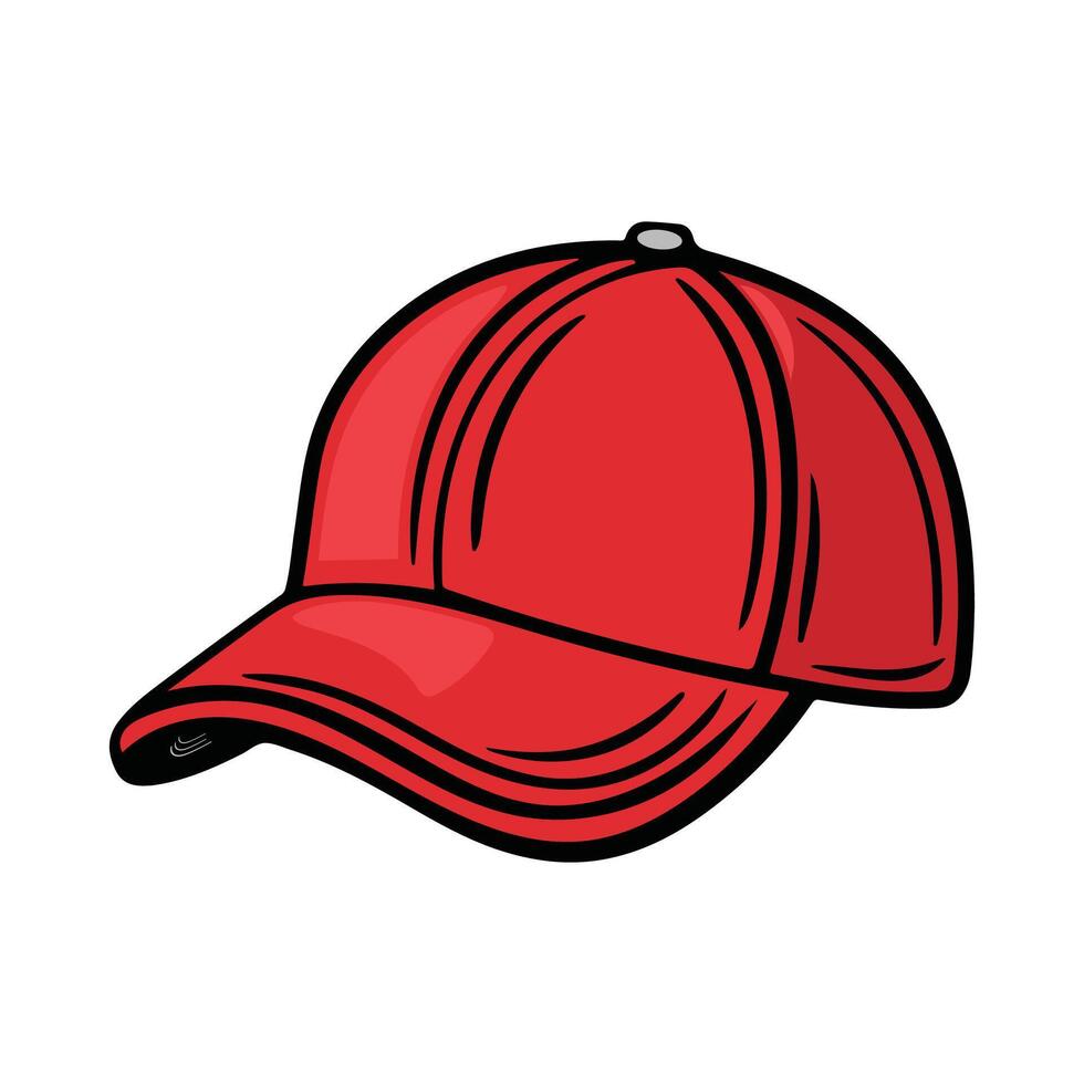 cap art cartoon illustration design vector