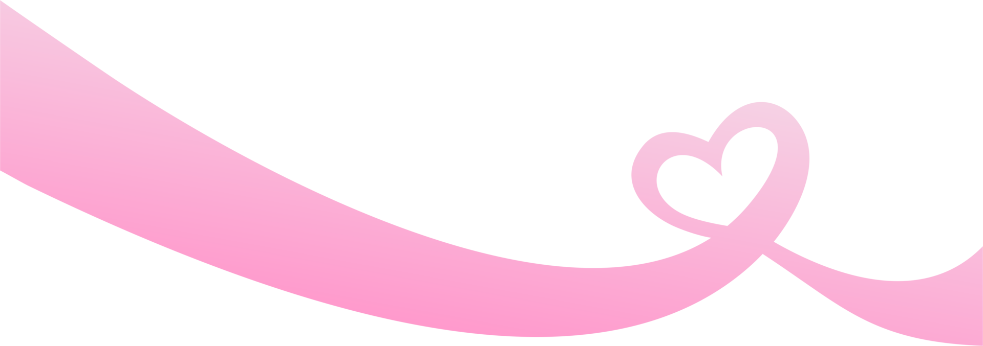 Pink heart line art png