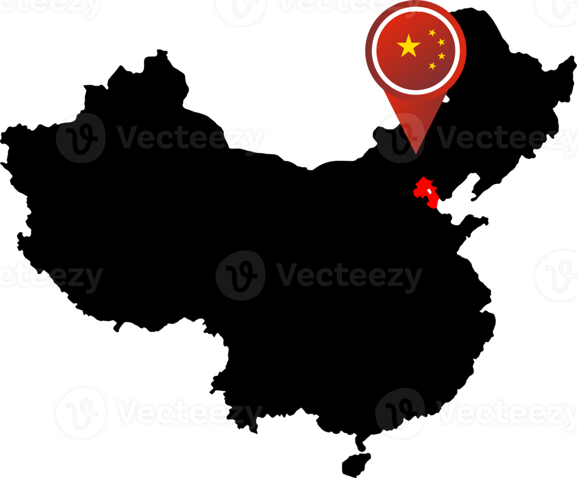 China pin map location capital png