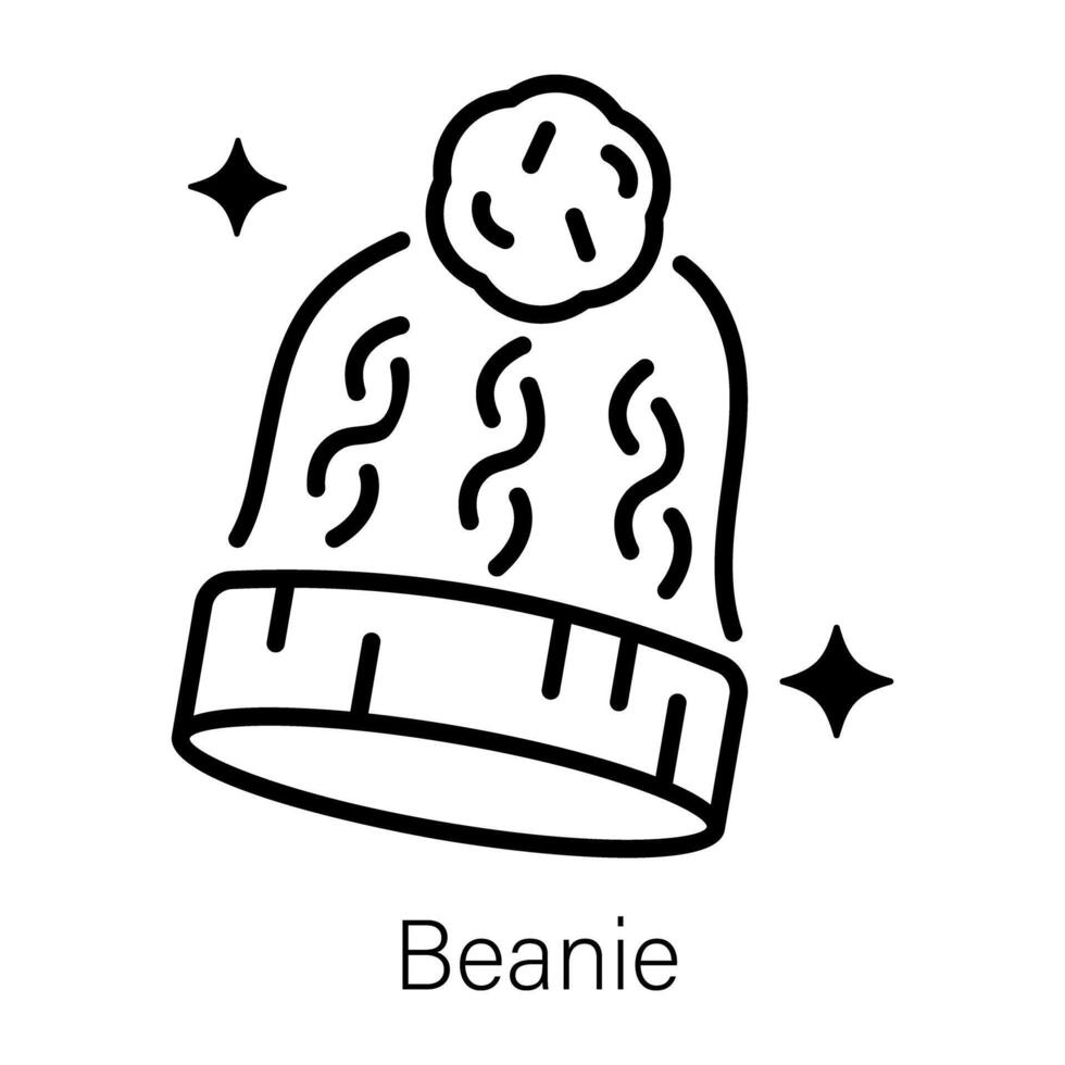 A stylish ruby necklace line icon vector