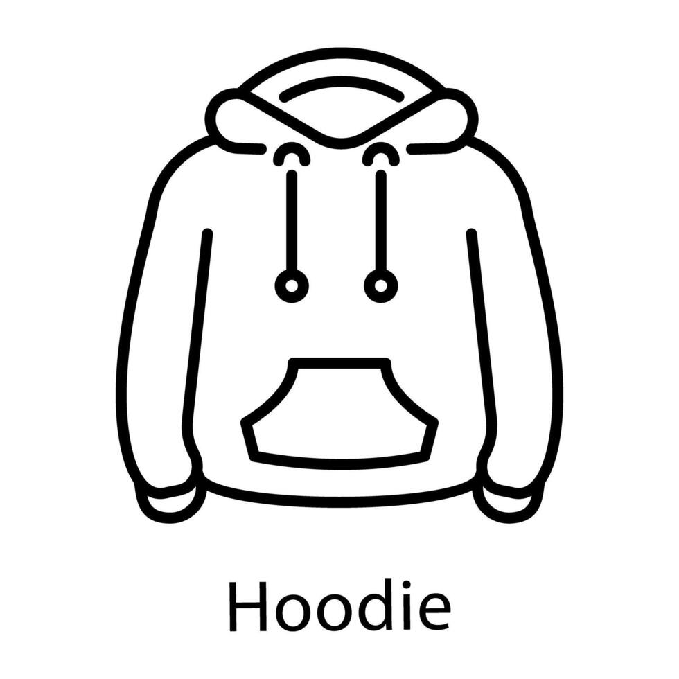 A rock gesture outline style icon vector