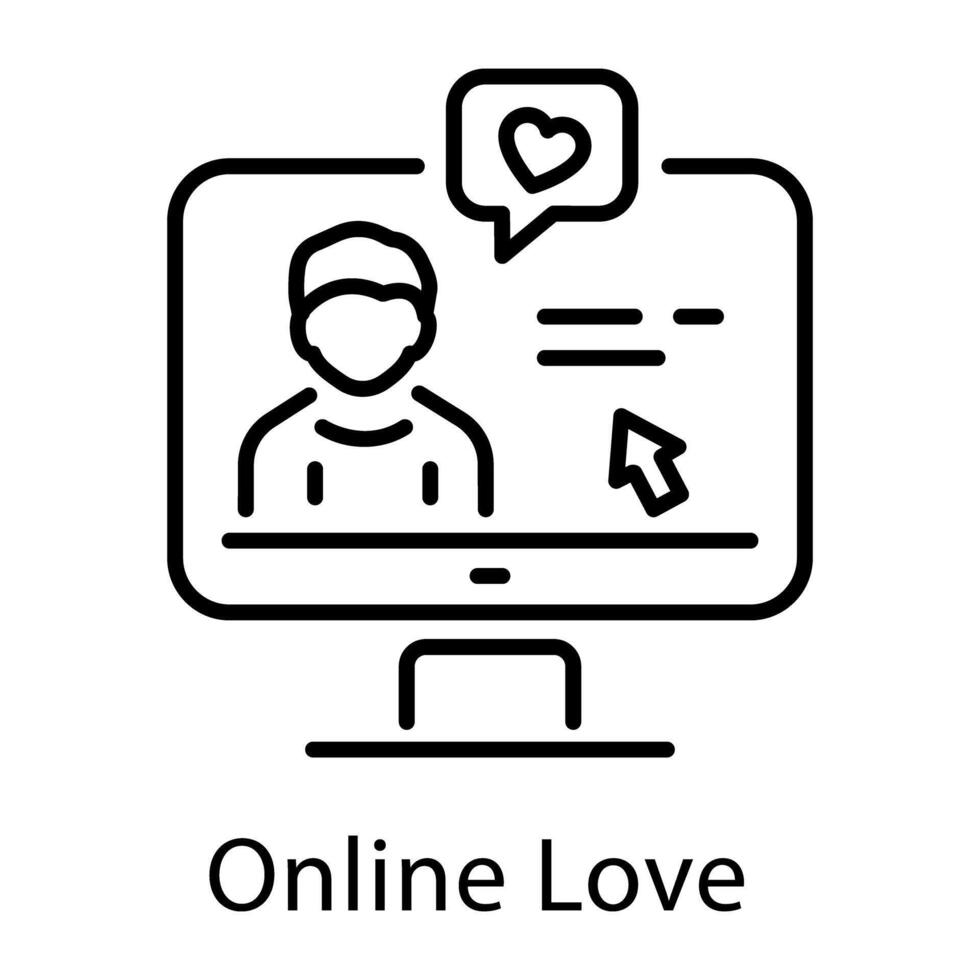 A rock gesture outline style icon vector