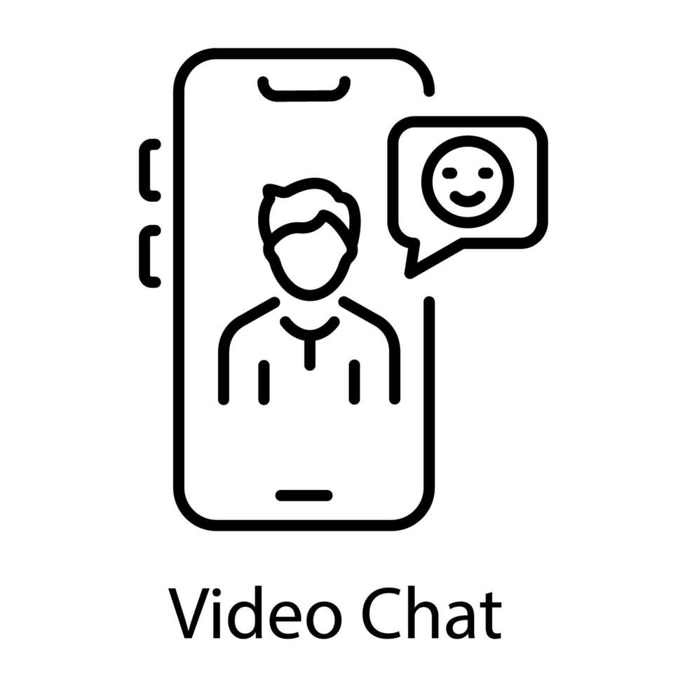 A rock gesture outline style icon vector