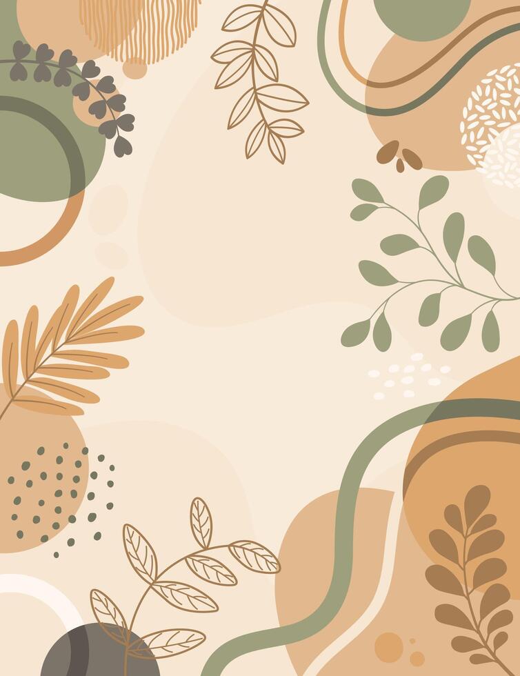 Hand drawn abstract background for design. vector