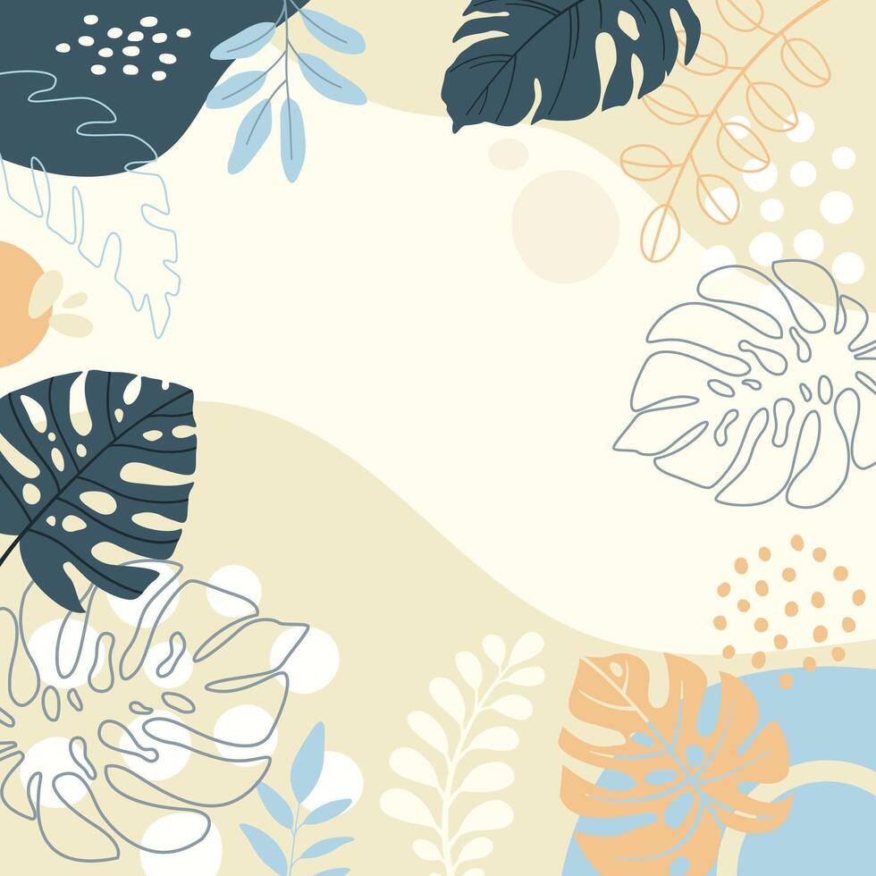 Hand drawn abstract background for design. vector