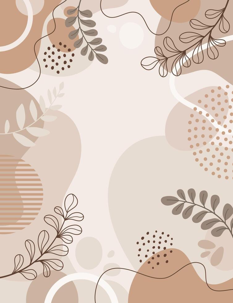 Hand drawn abstract background for design. vector