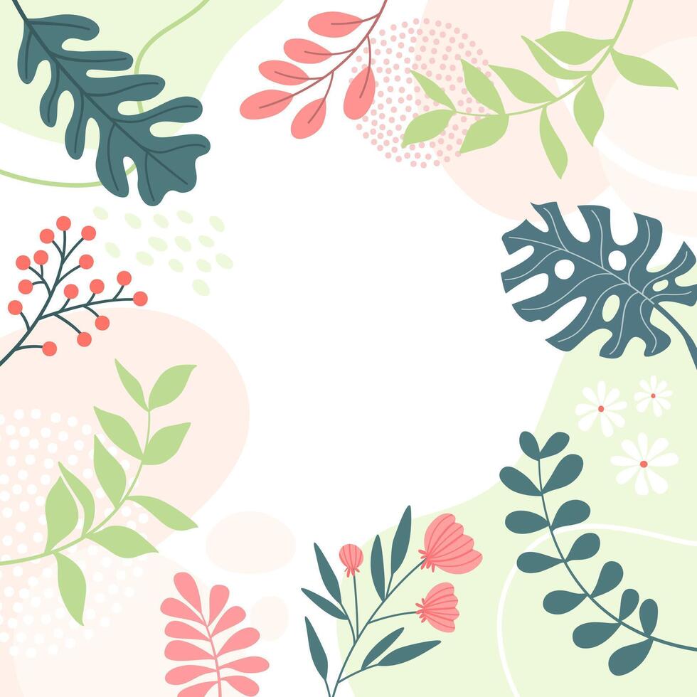 Hand drawn abstract background for design. vector