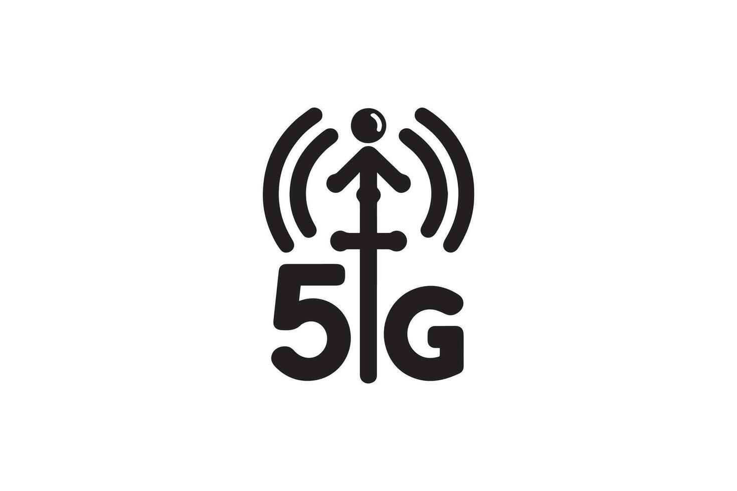 5g technology and communication illustration vector