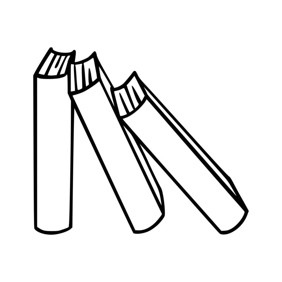 Hand drawn book doodle element, education symbols. illustration for book store, reading club, learning, library, Doodle Illustration style. vector