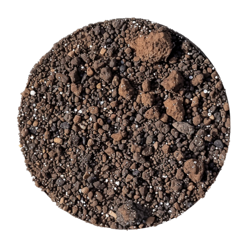 Generated Ai Garden soil texture png