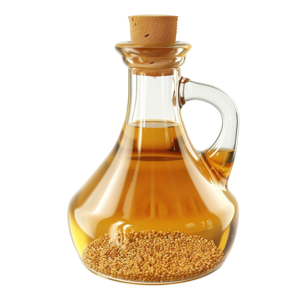 Bottle Of Oil on transparent background. png