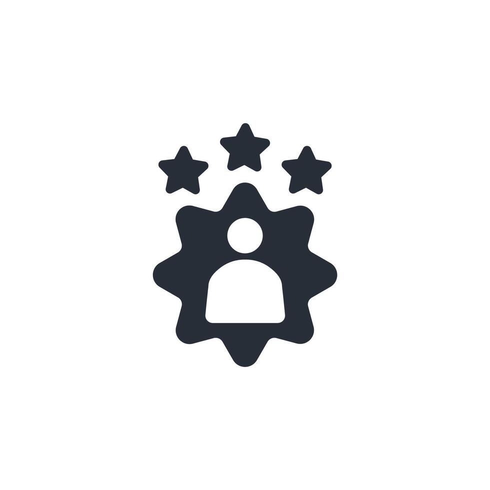 experts icon. .Editable stroke.linear style sign for use web design,logo.Symbol illustration. vector