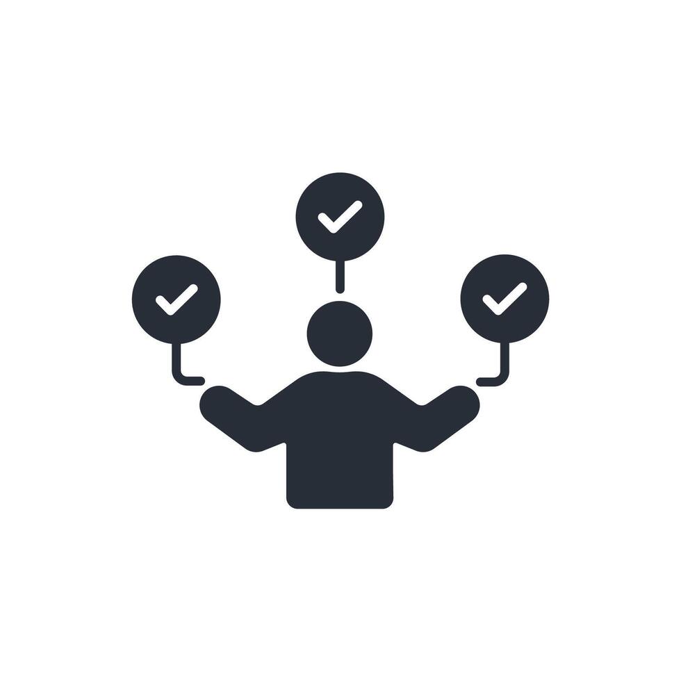 aptitude icon. .Editable stroke.linear style sign for use web design,logo.Symbol illustration. vector