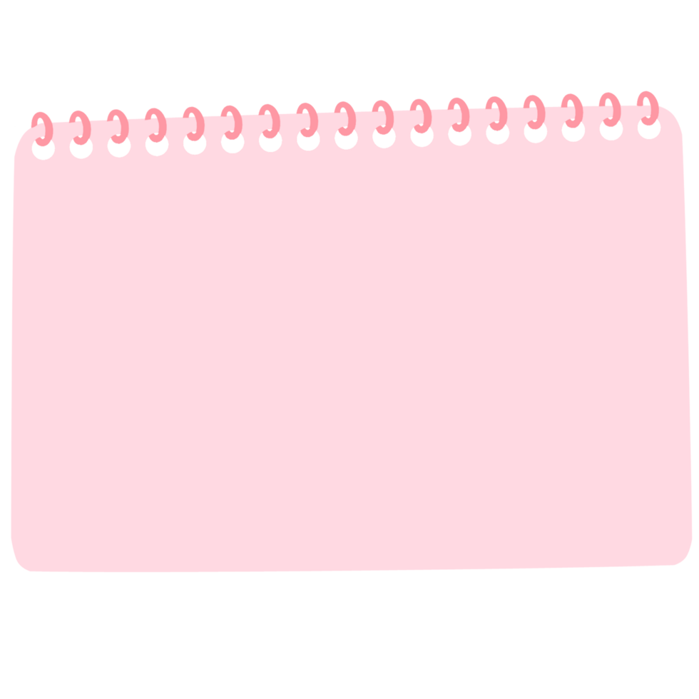 carino carta appiccicoso Nota png