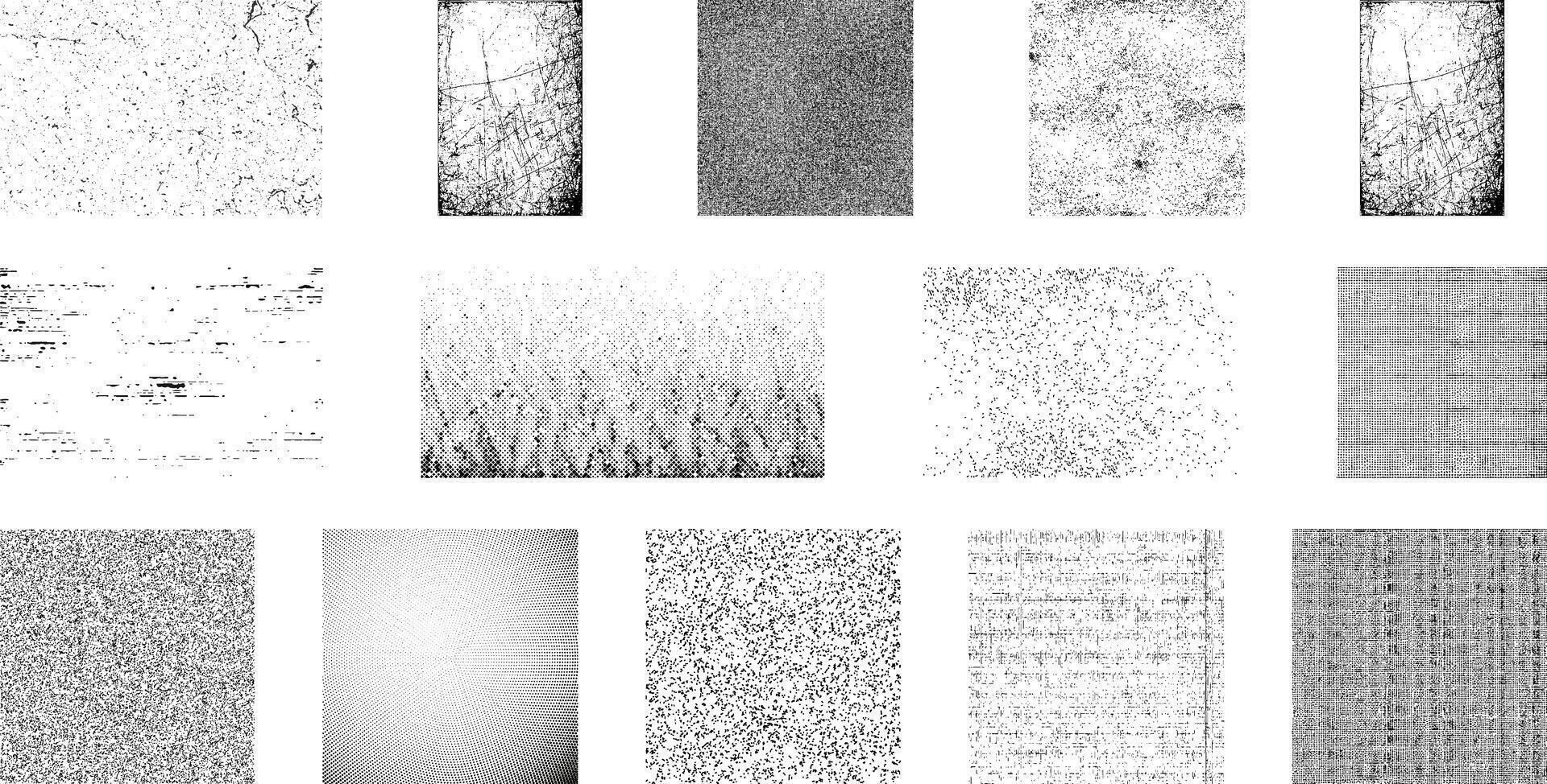 Grunge backgrounds set collection vector