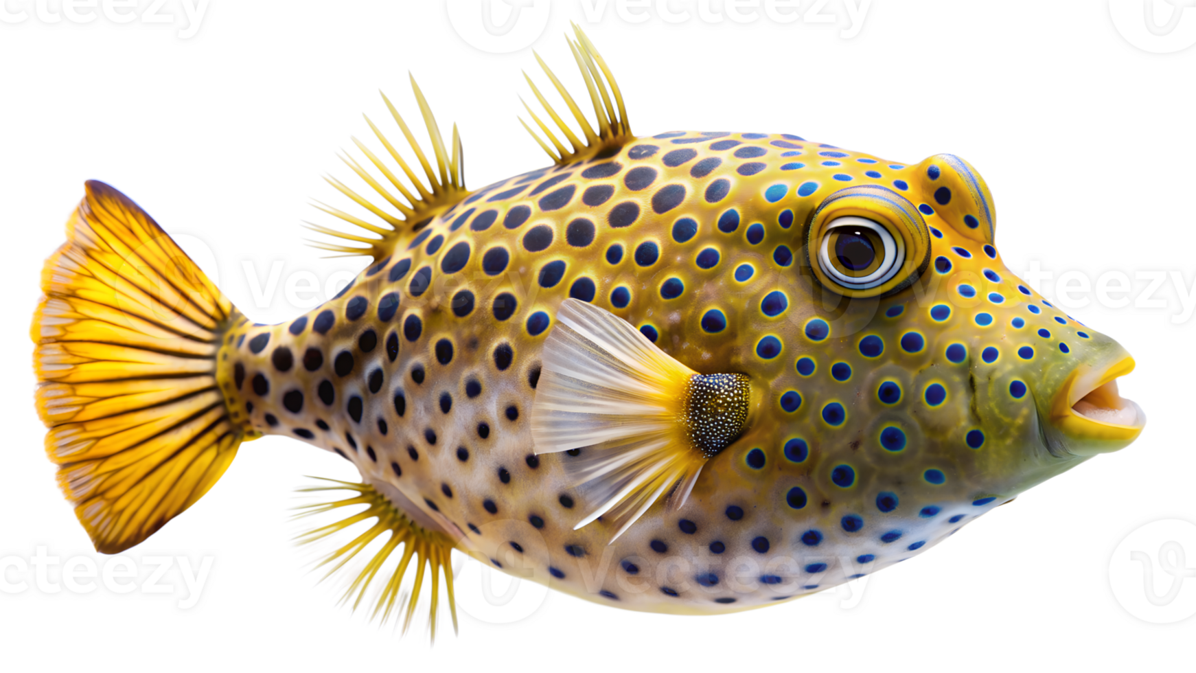 Boxfish isolated on background png