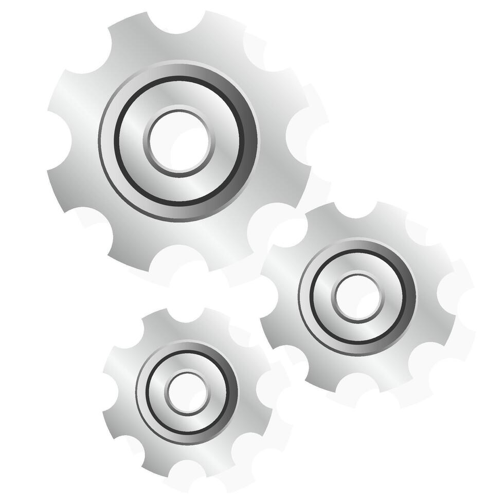isometric concept illustration. Maintenance search process mechanism illustration vector