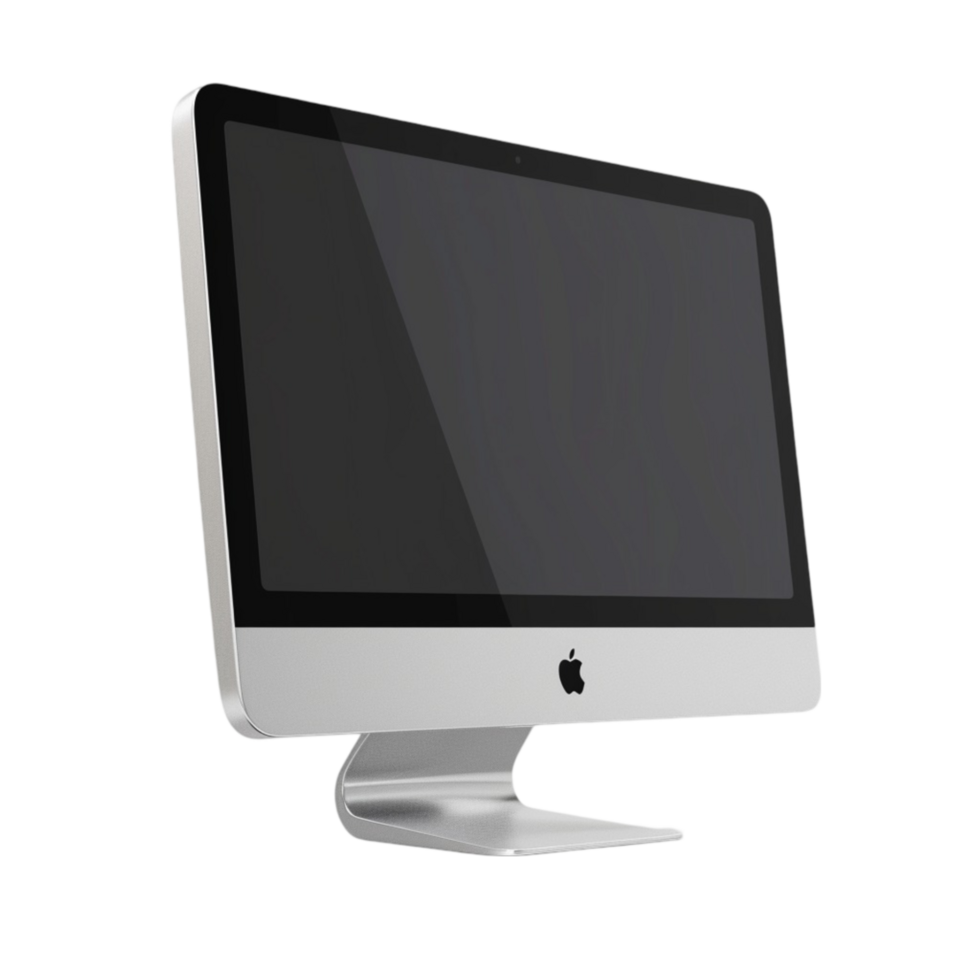 Blank screen computer icon isolated on white background png