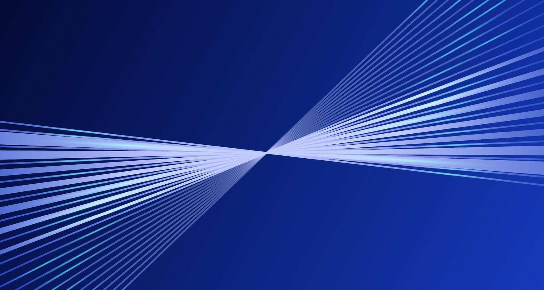 Motion background of city light trails. Abstract high speed light trails vector