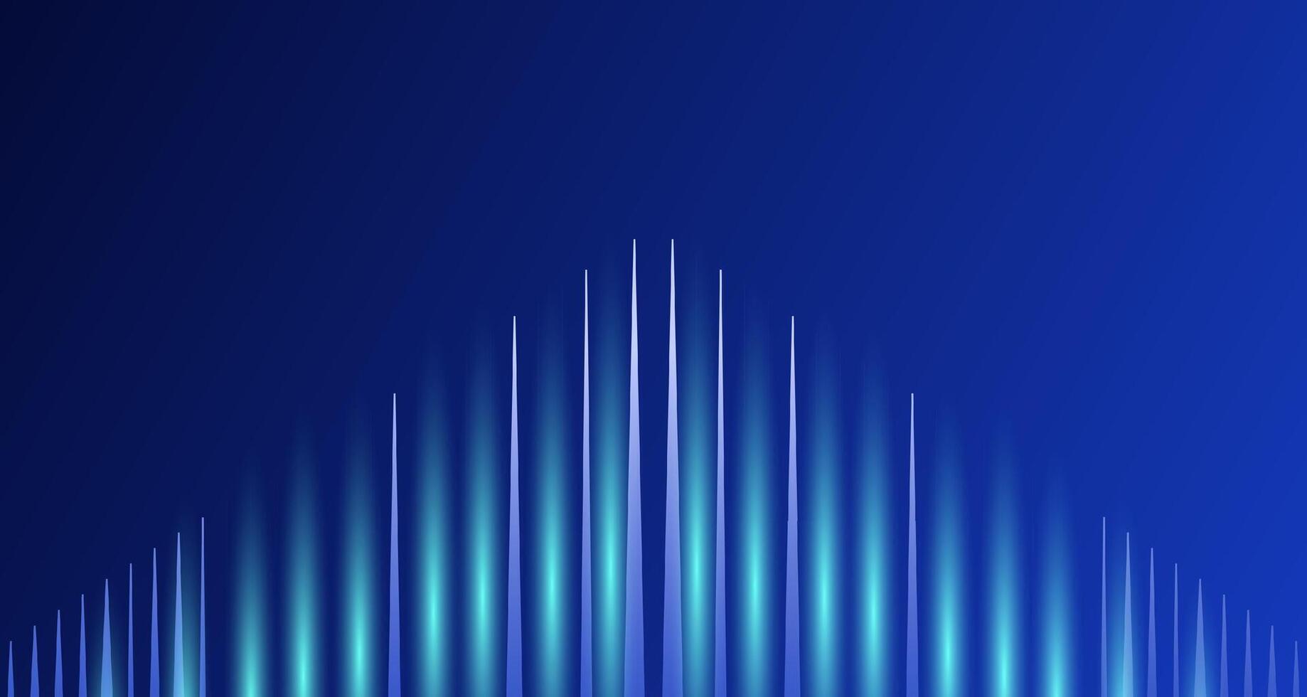 Vertical speed lines background neon shape wave. Abstract light effect illustration vector