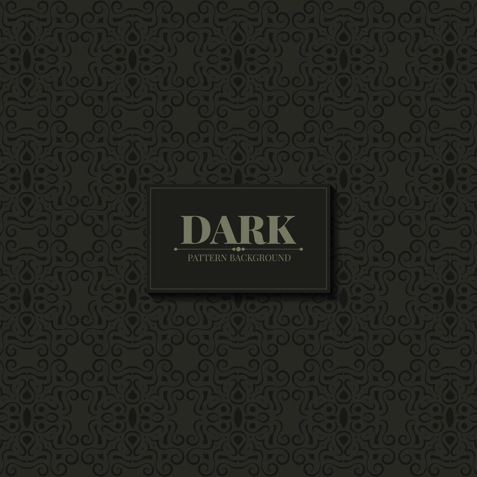 dark ethnic seamless pattern template vector