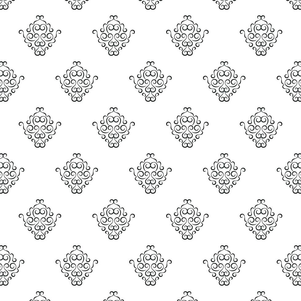 vintage abstract line pattern design vector
