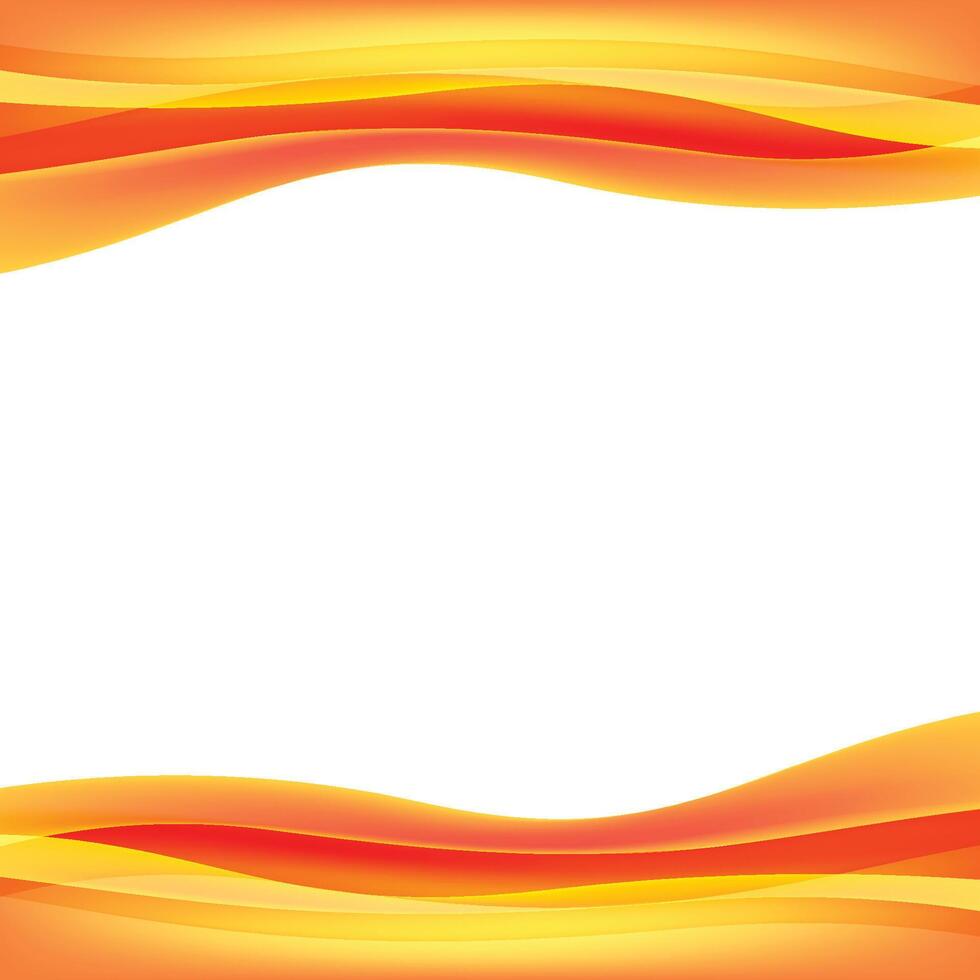 Abstract colorful flow wave on white background vector